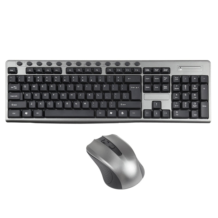 Set tastiera mouse wireless impermeabile da ufficio KB-6600 da 2,4 Ghz, KB-6600 Set tastiera mouse wireless impermeabile da ufficio KB-6600 da 2,4 Ghz, KB-6600
